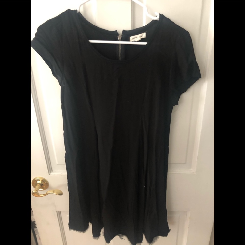 Women’s black T-shirt dress